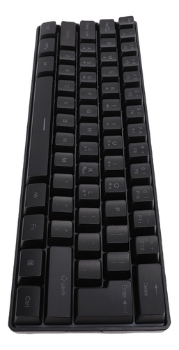 Teclado Sem Fio De 61 Teclas Rgb Retroiluminadas, Recarregáv