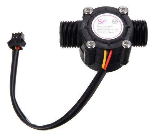 Sensor Hall Fluxo Vazão Água 1/2 - Arduino 30l/minuto