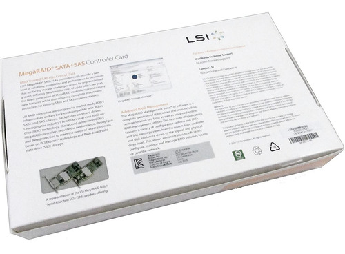 Lsi Logic Megaraid Sas Lsi00330 9271 - 8i 8port 6 Gb / S - T