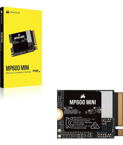 Corsair Ssd Mp600 Mini 1tb M.2 2230 Asus Rog Ally Steam Deck