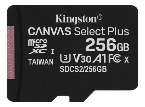 Micro Sd 256 Gb Kingston 100mb Clase 10 Original 