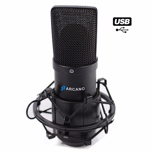 01 Mic Usb Arcano Bku-01 + 01 Pedestal Ss-02 + 01 Am-f1
