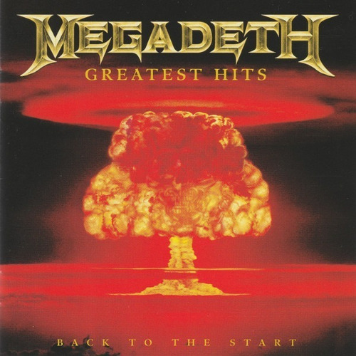 Megadeth  Greatest Hits - B... Cd Europeo Nuevo Musicovinyl