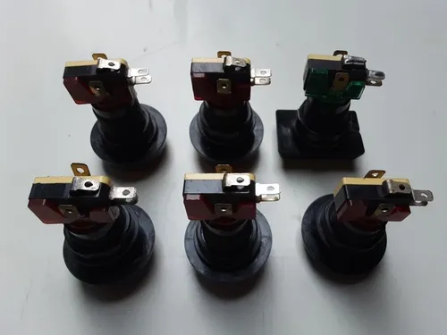 Boton Pulgador Rojo Usados (Usado)