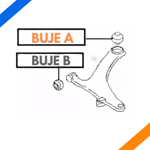 Kit Bujes Bandeja Delantera + Rotulas Subaru Forester 08-18