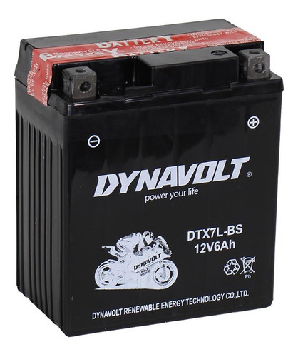 Batería Sellado Dynavolt Dtx7l-bs (ytx7l-bs) Rider One Tires