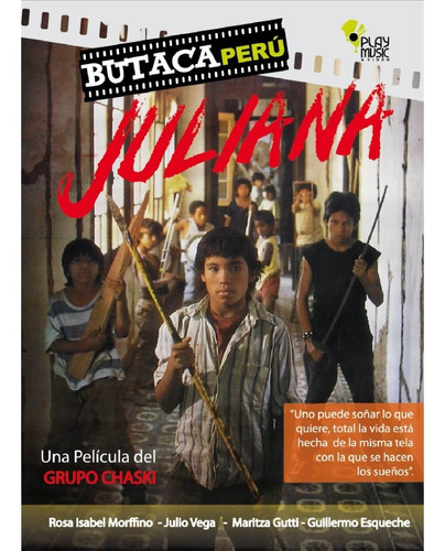 Juliana, Dvd Original Película Peruana Butaca Perú, Hd