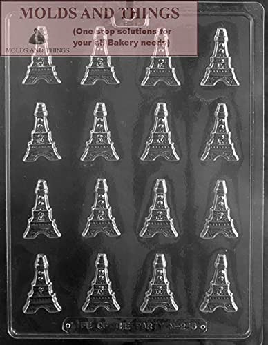 Eiffel Tower Chocolate Candy Mold With © Molding Instructi.