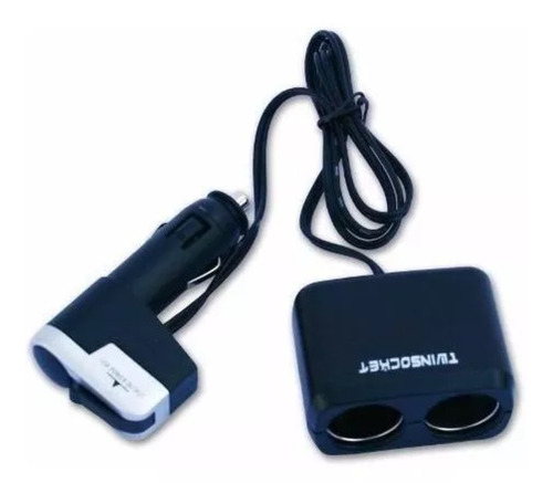 Adaptador 2 Bocas 12v Doble + Entrada Usb Ideal Auto Celular