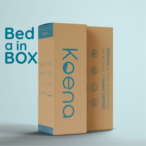 Nuevo Colchon Koena Ss Memory Foam King Size Almohada Regalo