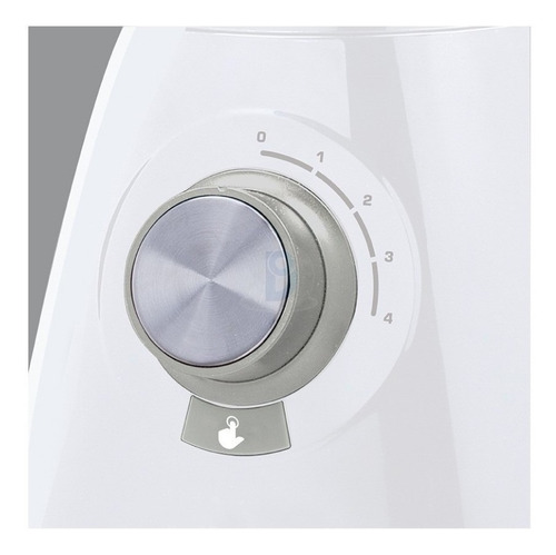 Licuadora Kanji KJH-BL0800LA01 1.5 L blanca con jarra de vidrio 220V