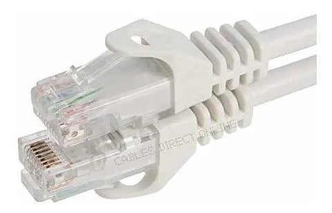 Cable De Red Ethernet Cat6 Blanco 200 Pies