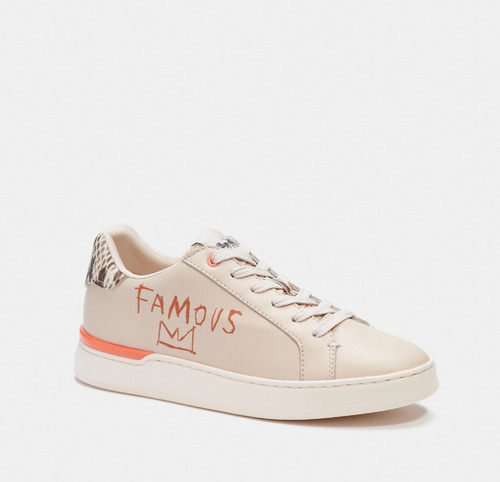 Imagen 3 de 5 de Coach Tenis C6358 Jean Michel Basquiat Original