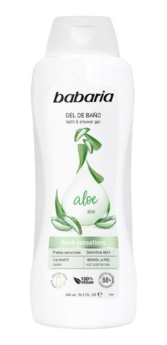 Gel De Ducha Babaria Aloe Vera 600ml