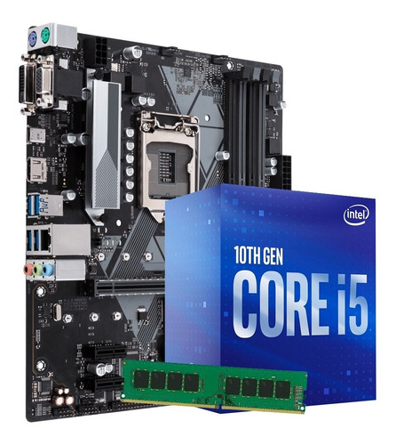Actualizacion Combo Intel Core I5 10400 + 64gb + Mother