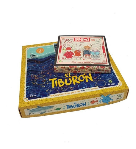 Combo Juegos De Mesa Shiki + El Tiburón
