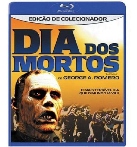 Blu-ray Dia Dos Mortos Ed. Colecionador Terror Pt