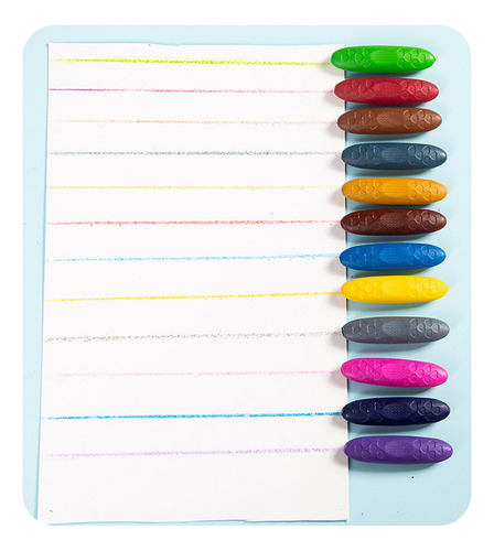 Los Crayones De Maní Para Niños Son Seguros, Inodoros, No Tóxicos, No Ensucian Las Manos, 24 Colores, Marca Angel