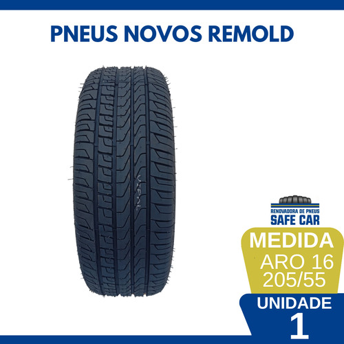 Pneu Safe Car Remold Premium X7 205/55r16 - 01 Unidade