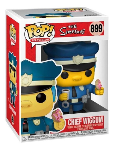 Funko Pop The Simpson Chief Wiggum Policia Dona