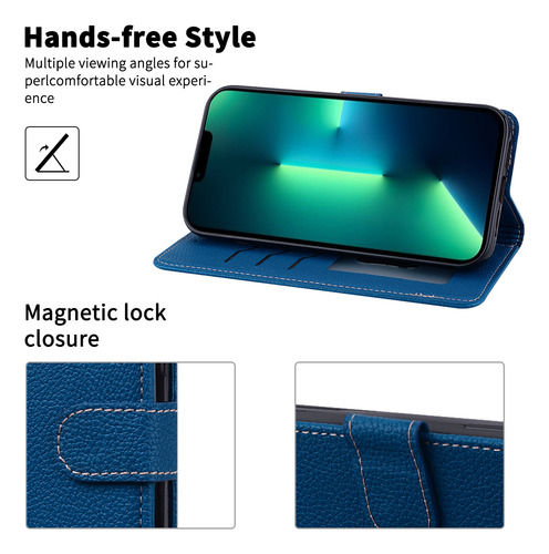 Funda De Piel Sintética Para Samsung S22 5g/s22 Ultra 5g/s22 Pro Con Ranura Para Tarjetas, A Prueba De Golpes, Tipo Cartera