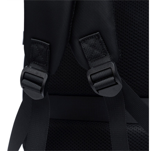 Mochila Executiva Reforçada Grande Notebook Trabalho Cor Preto Desenho Do Tecido Liso