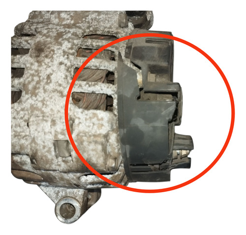 Alternador Ecosport Fiesta 2009/2014 1.0 1.6 Com Detalhe (Usado)