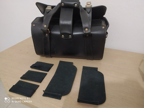 Bolsa Maleta Para Camera Lentes E Acessorios Com Divisórias
