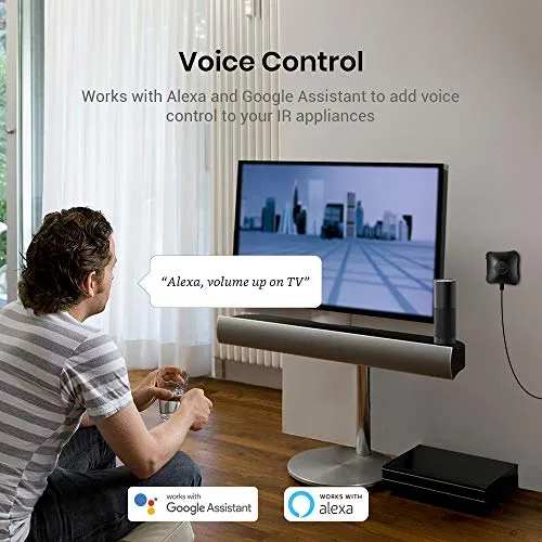 Hub De Control Remoto Broadlink Rm4 Pro Ir Rf Con Cable De S