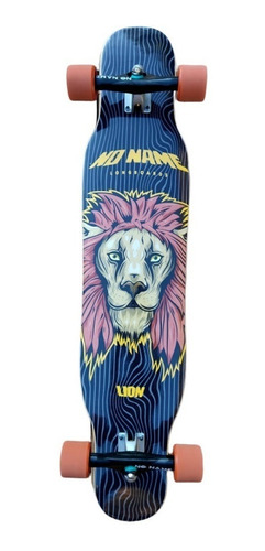 Longboard Completo No Name Lion Dancing Freestyle Calidad