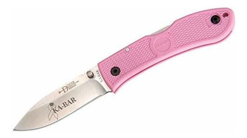 Ka-bar Donzasier Cuchillo Plegable Para Cazador Color Rosa