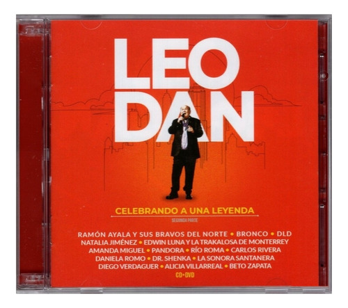 Leo Dan - Celebrando A Una Leyenda Parte 2 - Disco Cd + Dvd