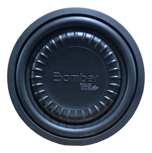 Subwoofer Bomber Slim Tkl 10 Polegadas 400w Rms 4 Ohms Cor Preto