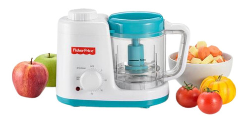 Processador De Alimentos Prep Fresh 2 Em 1 127v Fisher Price Cor Branco