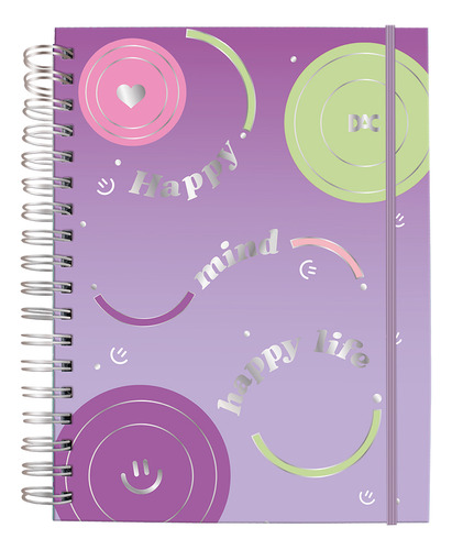 Caderno Smart Pop Inteligente Universitário Folha 90gr Dac