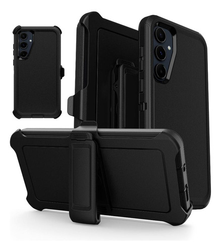 Rugged Case Protector Para Galaxy A55 5g Funda Con Gancho