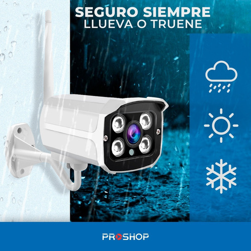 Imagen 3 de 10 de Camara Seguridad Inalambrica Ip Wifi P2p Ext 960p Cuotas Sin Interes !