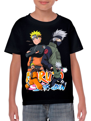  Remera Camiseta Algodón Naruto Shippuden Uzumaki Anime 