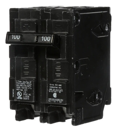 Interruptor Termomagnético Q2100
