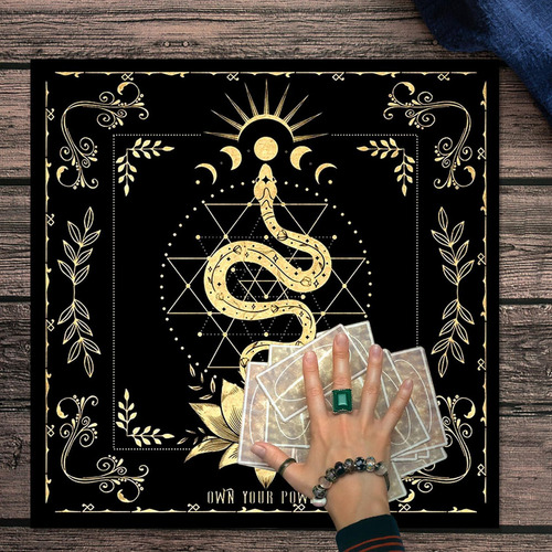 C. Mantel De Altar Mantel De Bruja Tela De Tarot Mantel De