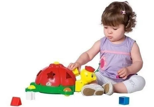 Juego De Encastre Abeja Didáctica Calesita 845 Color Multicolor