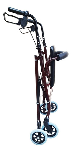Andadera Rollator Vino 2 En 1, Silla Y Andadera De Aluminio