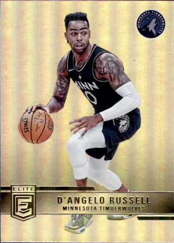 Donruss Elite 185 Dangelo Russell Minnesota Timberwolves Tar