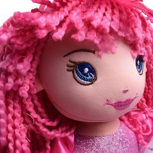 Imagen 2 de 6 de Muñeca De Tela Bailarina 45 Cm