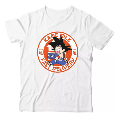 Remera Goku Dragon Ball #77 Unica Para Niños Y Adultos