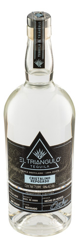 Tequila El Triangulo Cristalino Reposado 750 Ml