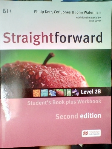 Straightforward B1 + Level 2 B Second Edition Con Cd Nuevo!