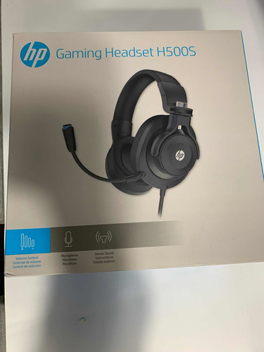 Audífonos Gamer Hp On Ear H500s Plush Stereo