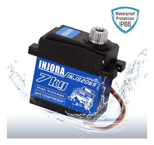 Injora 7kg 2065 Servo Digital Impermeable De Alto Voltaje Su