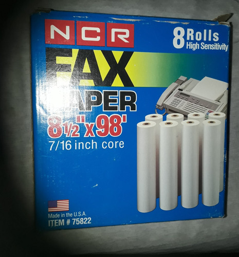 Papel De Fax En Rollo